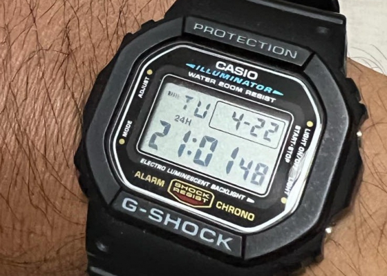 我就对它情有独钟  卡西欧 G-SHOCK 经典