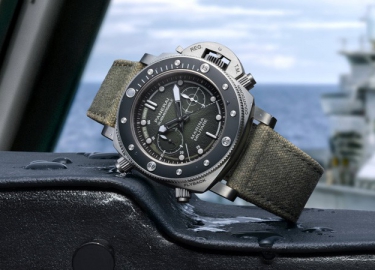 沛纳海推出Submersible Chrono Marina Militare Experience Edition限量腕表