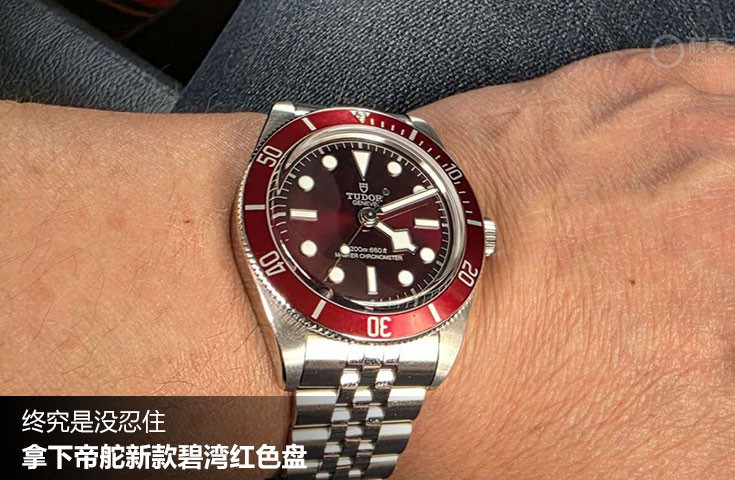 [论坛] 终究是没忍住  拿下帝舵新款碧湾红色盘