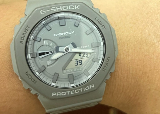 水泥佬配水泥灰  卡西欧GSHOCK主题
