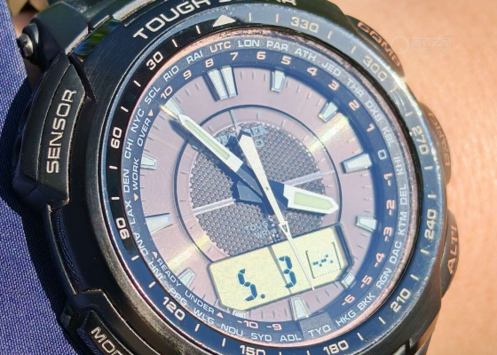 遲到11年的購表作業(yè)  卡西歐鈦登山PRW-5100YT-1D