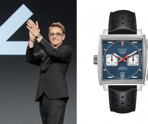 演员小罗伯特·唐尼（Robert Downey Jr.）佩戴TAG HEUER泰格豪雅腕表彰显卓越风范