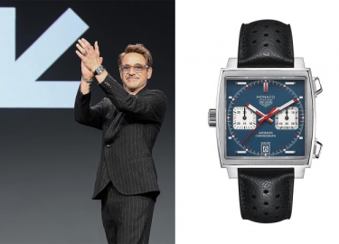 演员小罗伯特·唐尼（Robert Downey Jr.）佩戴TAG HEUER泰格豪雅腕表彰显卓越风范