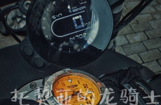 你好摩托车你好色彩  我的百年灵复仇者黄狼