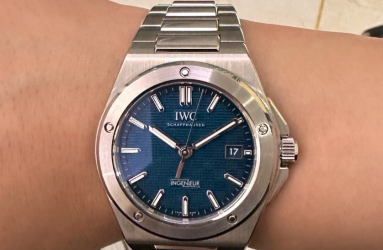 终于入手湖绿色盘面  IWC万国表工程师