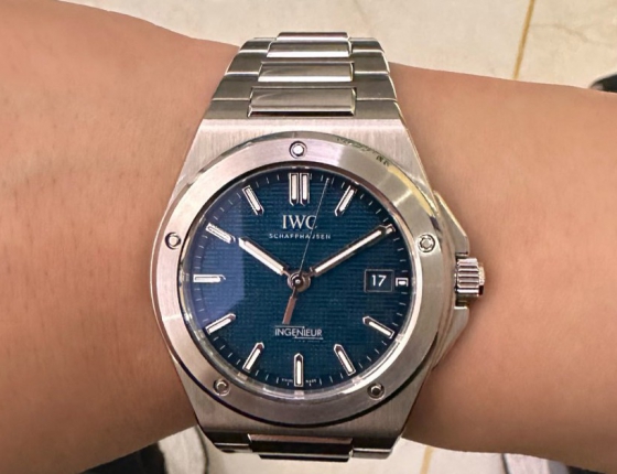 终于入手湖绿色盘面  IWC万国表工程师