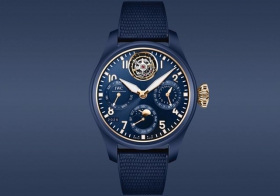 IWC万国表推出大型飞行员万年历陀飞轮蓝色陶瓷腕表“小王子”特别限量版
