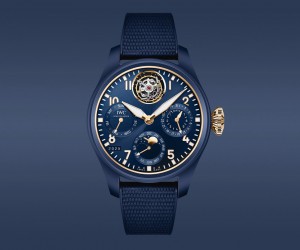 IWC万国表推出大型飞行员万年历陀飞轮蓝色陶瓷腕表“小王子”特别限量版
