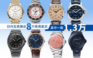 日内瓦表展这8只表真能买！ 其中一款1.3万