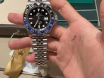 白月光的篮黑盘GMT  劳力士格林尼治型