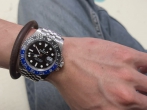白月光的篮黑盘GMT  劳力士格林尼治型