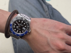 白月光的篮黑盘GMT  劳力士格林尼治型
