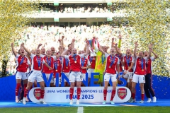 HUBLOT宇舶表荣耀见证 阿森纳（ARSENAL）问鼎2024/25赛季 欧洲女子冠军联赛