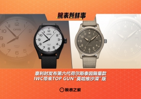 豪利时发布第六代荷尔斯泰因限量款、IWC带来TOP GUN“莫哈维沙漠”版：腕表新鲜事（6.2 - 6.8）