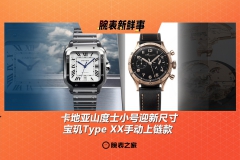卡地亚山度士新尺寸、宝玑Type XX手动款：腕表新鲜事（6.9 - 6.15）