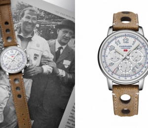Chopard萧邦呈献全新Mille Miglia Classic计时表限量款 致敬斯特林·莫斯爵士，礼赞辉煌赛车战绩