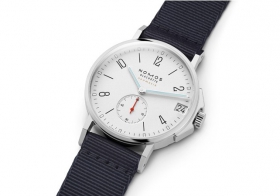 Nomos推出Ahoi大航海系列Neomatik 38 Date白盘腕表