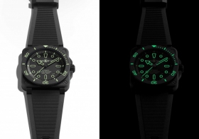 BELL & ROSS 柏莱士发布全新潜水表BR-03 Diver Lum Outline