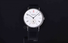 从Tangente到Ludwig，NOMOS用红12延续人道主义设计