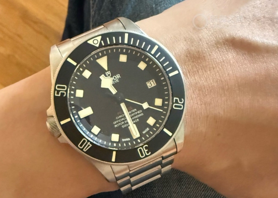 左撇子pelagos LHD  帝舵领潜型入手