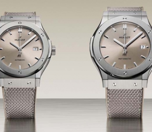 Hublot宇舶表推出经典融合系列Essential Taupe 42毫米和45毫米腕表
