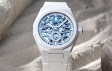 ZENITH真力时与TIME+TIDE联袂呈献 SURFER限量版腕表三部曲终章之作—— DEFY巅峰系列WHITE SURFER镂空天际腕表陶瓷款