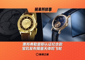 萧邦弗勒里耶认证纪念款、宝玑发布限量天体陀飞轮：腕表新鲜事（6.30 - 7.6）