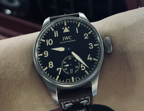 大飞必须得配大G  IWC万国表大型飞行员