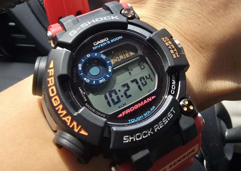 回归大男孩系列  卡西欧GSHOCK南极蛙
