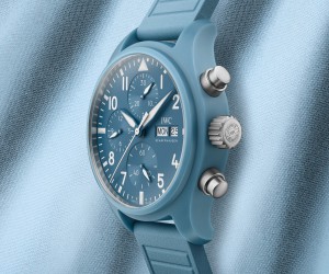 IWC万国表飞行员系列TOP GUN 新增两款浅蓝色计时腕表