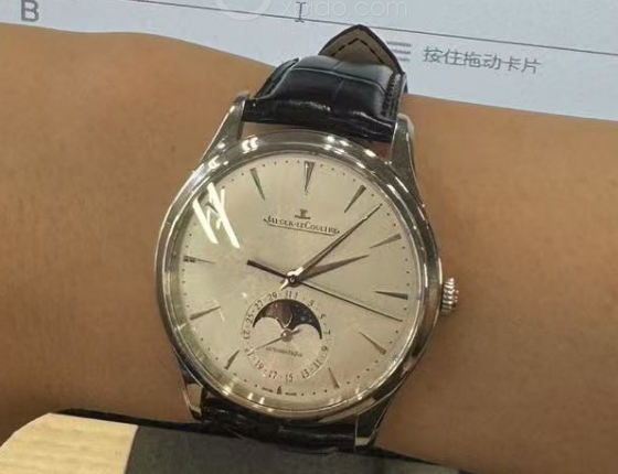 这一款真的太漂亮了  积家超薄大师Q1368430