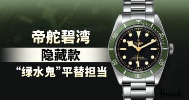 帝舵碧湾隐藏款，“绿水鬼” 平替担当