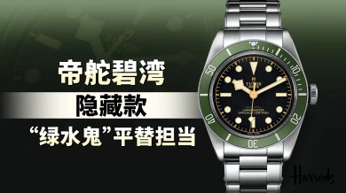 帝舵碧湾隐藏款，“绿水鬼” 平替担当