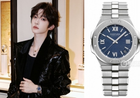 Chopard 萧邦品牌灵韵大使刘宇佩戴腕表及珠宝臻作 亮相品牌直播及线下精品店