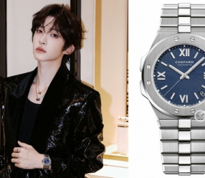 Chopard 萧邦品牌灵韵大使刘宇佩戴腕表及珠宝臻作 亮相品牌直播及线下精品店