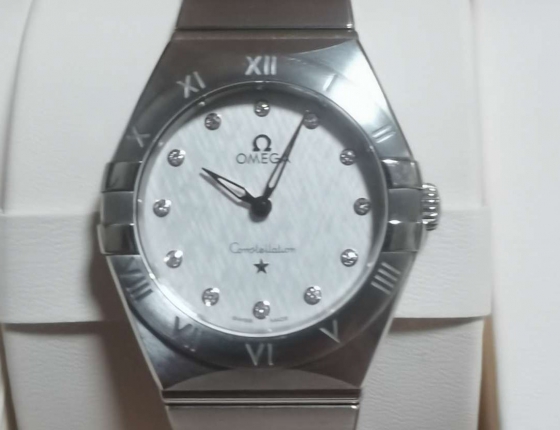 送给老婆的礼物  欧米茄星座系列28mm