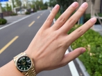 入手迷人的绿冰糖  劳力士星期日历型