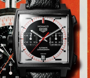 承经典底蕴 续写赛道计时新章程 TAG HEUER 泰格豪雅摩纳哥系列秒表计时码表