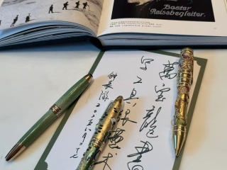 万宝龙的限量艺术大师笔是真心贵啊...
