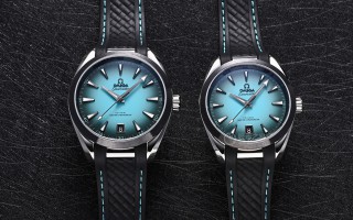 绿松石风再升级!欧米茄海马Aqua Terra 新作,腕间潮流新选择