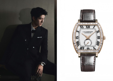 演员刘昊然与演员刘浩存佩戴Chopard萧邦腕表及珠宝臻作 亮相第二十届中国长春电影节