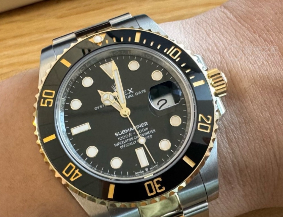 我的第一块劳力士  潜航者型间金黑水鬼