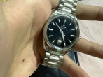 我的第一块表  选择欧米茄海马38mm黑盘