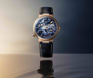 宝玑Marine航海系列Hora Mundi 5555世界时腕表 苍穹碧海间 礼赞宝玑250年机械时艺
