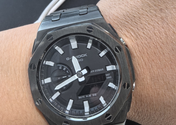 全黑配色炫酷帅气  卡西欧GSHOCK GA2100