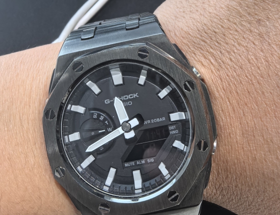 全黑配色炫酷帅气  卡西欧GSHOCK GA2100