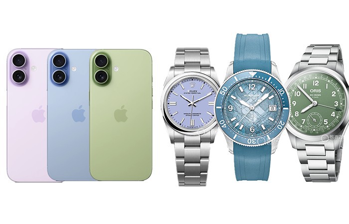 iPhone 17 彩色機型的 “腕間搭檔”！三款適配腕表盤點