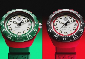TAG HEUER泰格豪雅F1系列Solargraph太阳能腕表焕新发布 以蒙扎赛道为灵感 诠释光能竞速美学