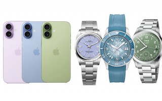iPhone 17 彩色机型的 “腕间搭档”！三款适配腕表盘点