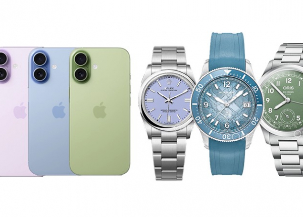 iPhone 17 彩色机型的 “腕间搭档”！三款适配腕表盘点